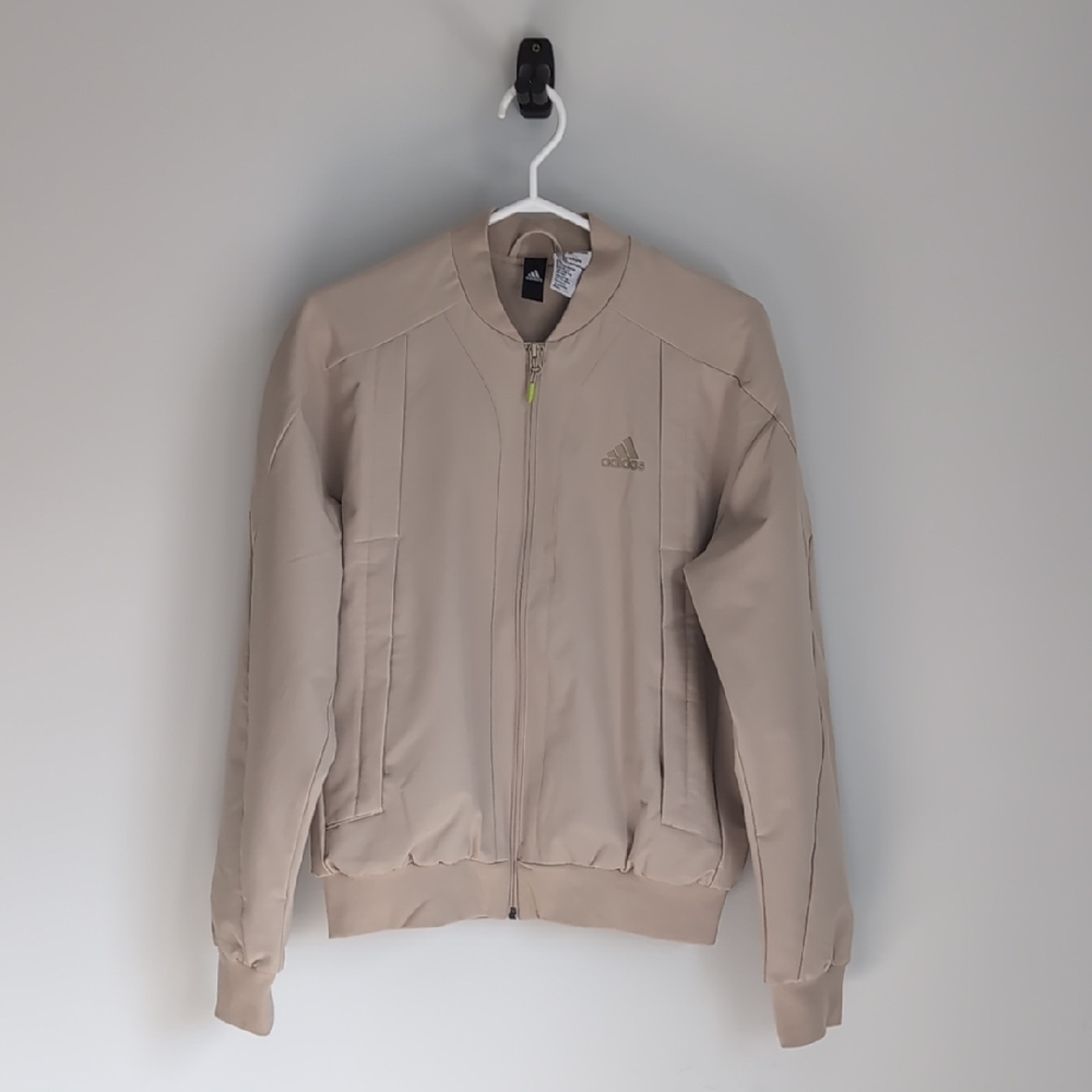 Adidas Tan Bomber Jacket Size Small